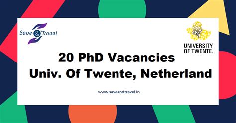 twente university phd vacancies